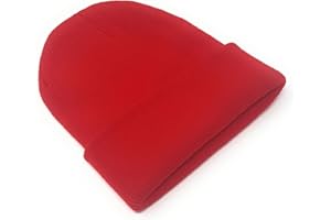 WSUK Beanie Hat Mens Ladies Womens Unisex Slouch Winter Woolly Turn Up Knitted Neon