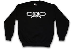 Urban Backwoods Narcos Handcuff Knot Sweatshirt Pullover Sweater