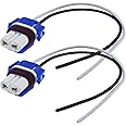 VGOL 2Pcs Car Headlamp Bulb Holder Repair Wiring Replacement 8GH 005 635-12 Compatible with Land Rover Range Rover Evoque 2011-2019 Wiring Harness Adapters