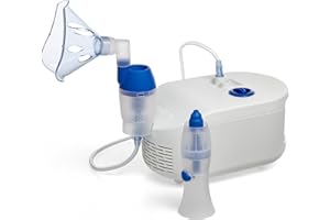 OMRON C102 Total 2-in-1 Nebuliser with Nasal Shower - Comprehensive Respiratory Treatment Device for Both Adults and Children, Effective for Managing Respiratory Conditions