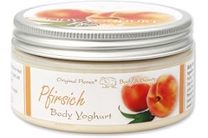 ORIGINAL FLOREX SCHAFMILCHSEIFEN Body Yoghurt mit biologischer Schafmilch PFIRSICH, 125 ml von Florex