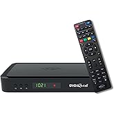 DIGIQUEST Decoder tiv&ugrave;sat Combo 4K Q99 | Satellite + Terrestrial | Interactive HbbTV | HEVC Main 10 | Activable Recording | 2