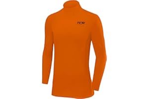 TCA Hombre Y Niños Top Interior Térmico Da Manga Larga SuperThermal Compression Base Layer Cuello Alto