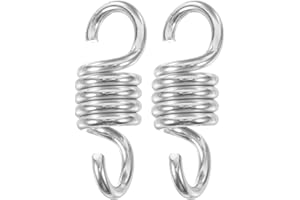 BESPORTBLE Ressorts De Suspension Galvanisés 3.74 Pouces pour Balancelle Et Chaise Suspendue Accessoires De Fixation Solides Lot De 2 Installation Rapide Et Polyvalente