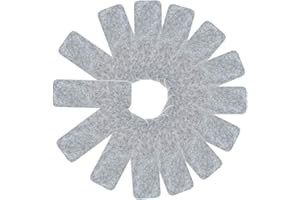 RASHION 14PCS Carpet Stair Treads Mats Floor Mat Protection Cover Step Staircase (Light Gray)