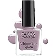 FACES CANADA Ultime Pro Splash Nail Enamel - Midnight 140 (8ml) | Quick Drying | Glossy Finish | Long Lasting | No Chip Formula | High Shine Nail Polish For Women | No Harmful Chemicals