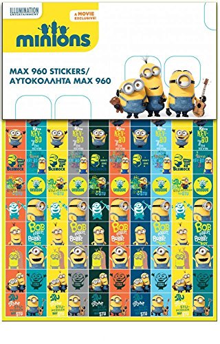 Sticker Set Aufkleber Minions 600 PCS