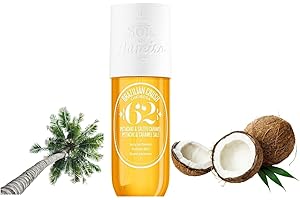 AOSEIENS Parfum brésilien Crush Spray parfumé, spray corporel fruité, spray parfumé longue durée pour cheveux et corps, eau de toilette hydratante, hydratante la peau, 90 ml