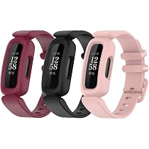 Vancle Set di 3 cinturini sportivi in silicone per Fitbit Inspire Gen 2 ARMs valutuating if 1 – Sport Wristbands – nero/oro/rosso scuro – S Vancle Set di 3 cinturini sportivi in silicone per Fitbit Inspire Gen 2 ARMs valutuating if 1 – Sport Wristbands – nero/oro/rosso scuro – S