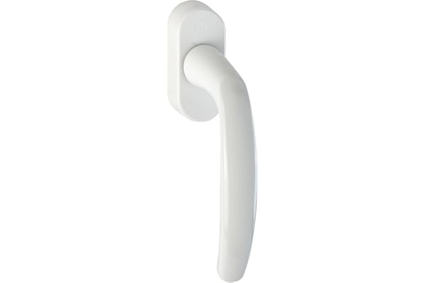 Hoppe Poignée de fenêtre Secustik de Atlanta, Carré 7 x 32 mm, blanc, 2236949