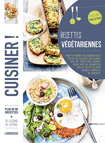 couverture de : Recettes v&eacute;g&eacute;tariennes