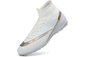 Puvvtyi Fussballschuhe Herren Leichte Fussballschuhe Ohne Stollen Fußballschuhe Jungen Mädchen