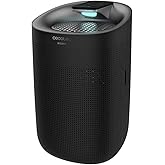 Cecotec BigDry Electric Dehumidifier 3000 PureLight Black. 45 W, Dehumidification up to 750 ml/day, Air Purifier with Triple