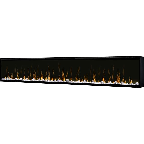 Dimplex IgniteXL 100 Built-in Linear Electric Fireplace (Model: XLF100),  8530/5118 BTU, 240/120 Volt, 2500/1500 Watt, Black : Amazon.co.uk: DIY u0026  Tools
