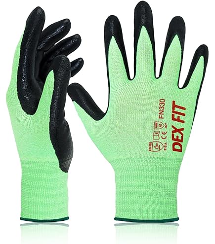 Gebol Multi Flex Touch | Guanti da lavoro per touch screen | Guanti in nitrile con gommini per uomo | Taglia XL (Gr 10) | Grigio | 1 paio | Leroy Merlin
