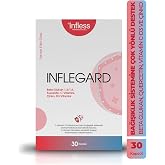 Inflegard &ndash; Beta Glukan, Quercetin, C Vitamini, &Ccedil;inko ve D3 İ&ccedil;eren 30 Kaps&uuml;l