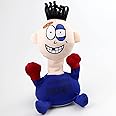 Yameem يميم Stress Relief Toy, Touching Punch me Electric Plush Vent Toy Me Doll Funny Emotional Vent Relieve Stress Anxiety Screaming Doll for Child (Blue)