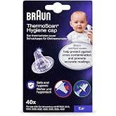 Braun ThermoScan&reg; Hijyenik Kapak, Kulak Termometresi i&ccedil;in, Orijinal Yedek Prob Ucu, 40 Adet