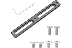 VENCENTE Bikes Bottle Cage Mounting Base, Bicycles Position Cage Mounts, Hole Position Adjustment Adapter For Road Mountain Bikes Frame