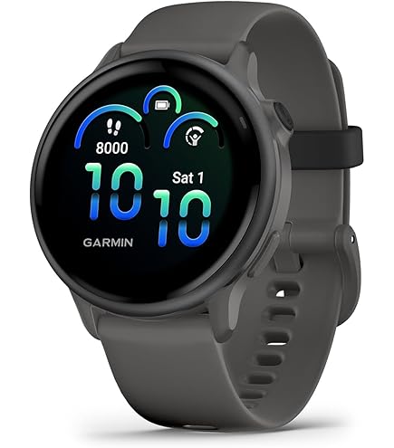 Garmin Forerunner 165 (43 mm), Easy to Use Lightweight GPS Running