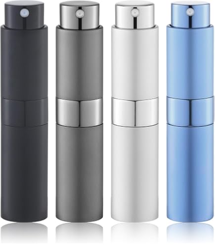 Jagowa 3 x 8ml Refillable Perfume Atomiser Portable Perfume
