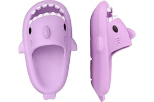 IASKDIN Pantuflas de Tiburón Verano para Niña Niño Chanclas de Playa para Hombre Mujer Zapatillas de Ducha Shark Slippers Sandalias Zapatos de Piscina