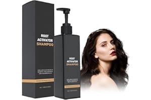 EZOULUOBA Root Activator Shampoo, Hair Growing Shampoo, Anti-Haarausfall Reparierendes Pflegeshampoo, Anti Haarausfall Reparierendes Pflegeshampoo für Männer und Frauen (1 Stück)