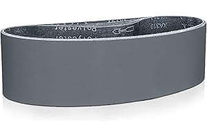 Sruhrak Nastri abrasivi 100 x 915 mm, 5 pezzi 800 grit in carburo di silicio per lucidare e rimuovere la ruggine del metallo