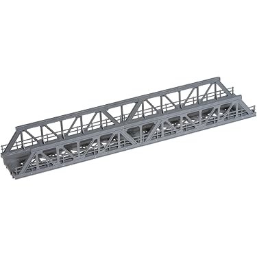 Operitacx 6 Piloni Per Ponte Ferroviario, Supporti Per Binari Trenino In Plastica, Grigio, Realistici E Resistenti, Per Modellismo E Giochi Creativi