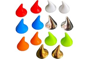 ASQZHULIWING 14 pezzi Accessori decorativi per caschi motociclistici 7 colori forti caschi per adulti caratteristiche del corno demone per la guida in città e i caschi a scorrimento