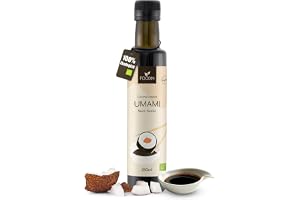FOODIN Ekologisk Sojasås Alternativ – Coconut Aminos Umamisås, Sojafri & Glutenfri Kryddsås, Vegansk, Mild Naturlig Smak – 1 x 250 ml