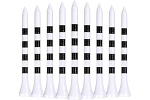 LIKOSO Golf Tees de Madera Paquete de 100,83mm/70mm/54mm/38mm