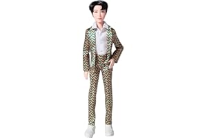 Mattel BTS - Muñeco J-Hope, figura de colección, miembro banda coreana de K-pop ( GKC91)