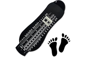 NICECONE Kids Shoe Measuring Device for Children, UK Size Shoe Feet Ruler Sizer Infants Toddlers Gauge Foot Ruler Foot Length Sizer, UK Size 5.5-23cm, 0-12 Years Old