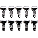 10 x Reflektor Glühbirne R63 60W E27 matt Glühlampe Glühbirnen warmweiß 2700K dimmbar (60 Watt)