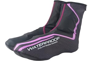 PEESHON Chaussures Cyclisme Imperméables Couvr, Surchaussures Vélo Route, Route Chaussures Vélo Couvr, Protege Chaussures Couvre, Surchaussures Vélo Imperméables, Couvre Chaussures Vélo Réfléchissant