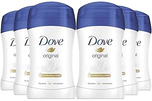 Dove Confezione da 6 deodoranti originali antitraspiranti, confezione da 40 ml, essenziali per la toelettatura e l'igiene del corpo per uomini e donne