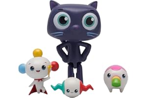 True and The Rainbow Kingdom Paquete de Figuras coleccionables, Bartleby, Rainbow King, Syzer y Snorfle, Figuras Bonitas y Coloridas, a Partir de 3 años