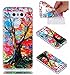 Produktbild Fanryn LG G6 Hülle,Bunte Muster Weich TPU Handy Hülle Durchsichtig Transparent Etui Cover Case Protective Shell Soft Schutzhülle Telefon Kasten für LG G6 – Farbige Bäume