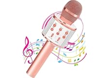 MAGBOT E1 Advance Handheld Wireless Singing Mike Multi-Function Bluetooth Karaoke Mic with Microphone Speaker for All Smart P