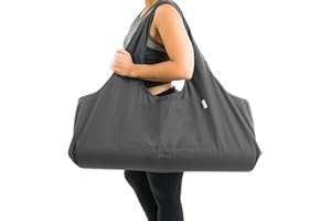 Yogiii YogiiiTotePRO Sac pour Tapis de Yoga avec Poche latérale Compatible avec la Plupart des Tailles de Tapis