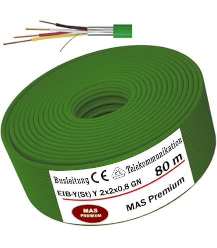 Kabel Litze 2 Adrig Lapp Unitronic BUS CAN 2x2x0,5 Datenkabel  10m,  Violette Litze, Geschirmt, UL Gelistet