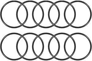 UXCELL sourcingmap Nitrile Rubber O-Rings 85mm OD 75mm ID 5mm Width, Metric Sealing Gasket for Automotive Machine Plumbing, Pack of 10