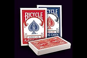 Bicycle 2 Barajas de Cartas Supreme Line - (Azul-Rojo)