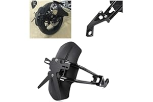 FATEXPRESS G310GS G310R Garde-boue arrière Fender Mount Pneu Wheel Hugger Splash Guard Cover avec support de plaque d'immatriculation Accessoires moto pour G310 GS R 2017 2018 2019 2020 2021 2022 2023