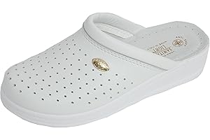 Sanital Light 1350 Chaussons Sanitaires Femme Bleu Blanc