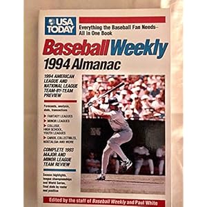 The USA Today Baseball Weekly 1994 Almanac