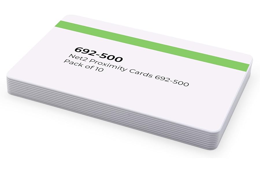 EcoPass 692-500 Net2 Proximity ISO Cards - Pack of 10