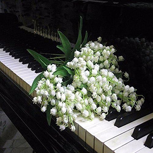 5D Diy Diamond Embroidery Painting Kit / Rhinestone Pasted Painting / Cross Stitch - with Full Square Diamond and Make Tool - Piano and flower