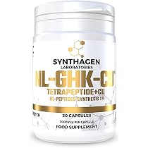 SYNTHAGEN LABORATORIES - NL-GHK-CU - TETRAPEPTIDE + CU - Per la Rigenerazione della Pelle - Per il Trattamento delle Rughe e Cicatrici - Peptidi per la Pelle